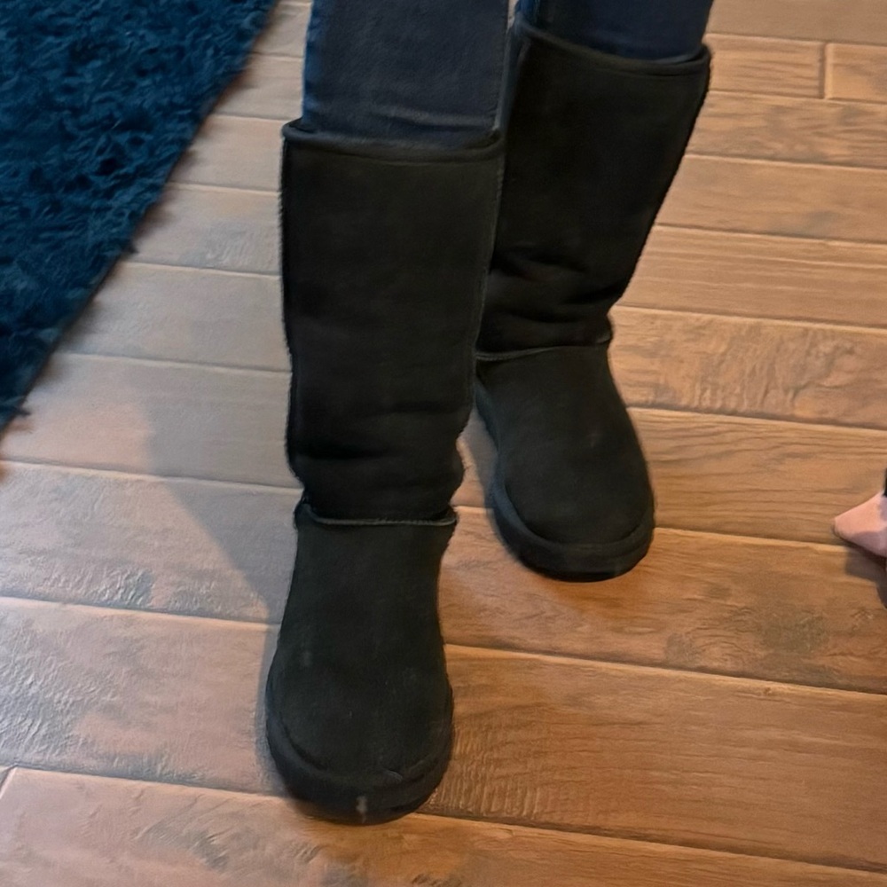 UGG black Suede Boots